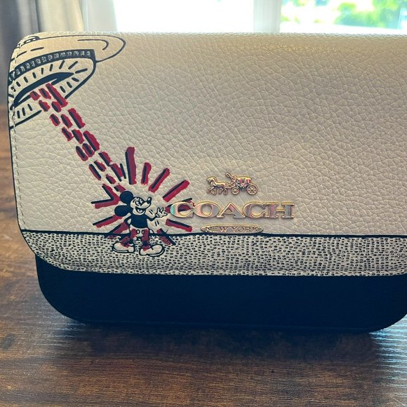 Coach X Keith Haring Disney Mickey Mouse Brynn Bag - Picture 1 of 3